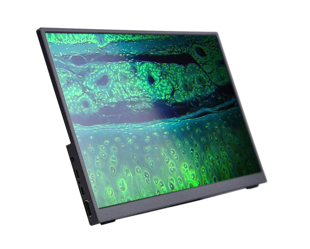 Inverzný, biologický, digitálny mikroskop MAGUS Bio VD350 LCD monitor LCD